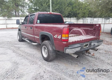 2002 GMC Sierra 2500Hd Sle z USA, uszkodzony, nr VIN 1GTHK23U22F248936